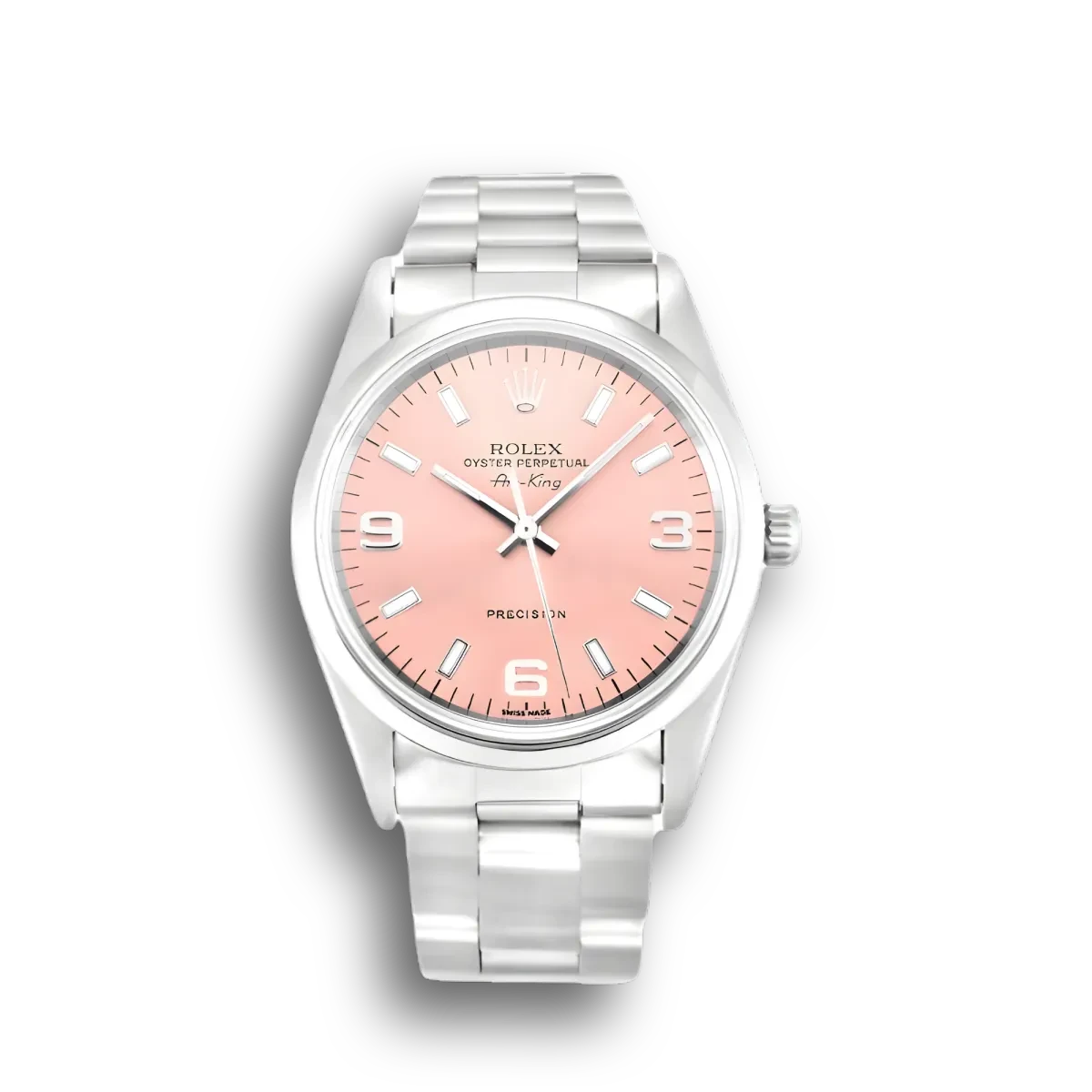 Rolex Air-King 34mm Pink Dial - Ref. 14000