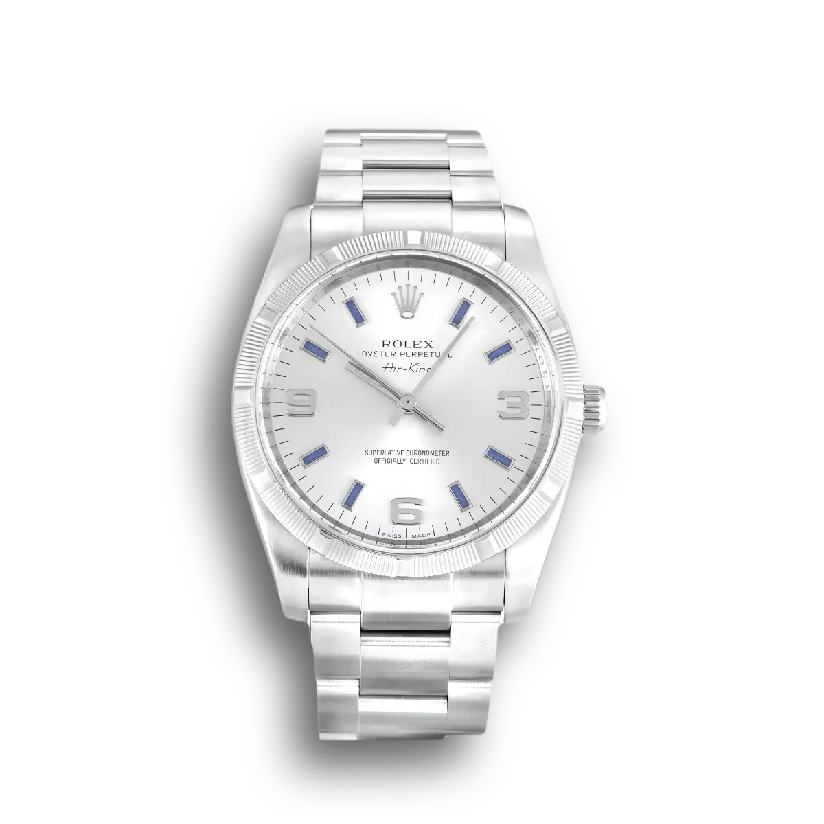 Rolex Air-King 34mm Silver Dial - Ref. 114210