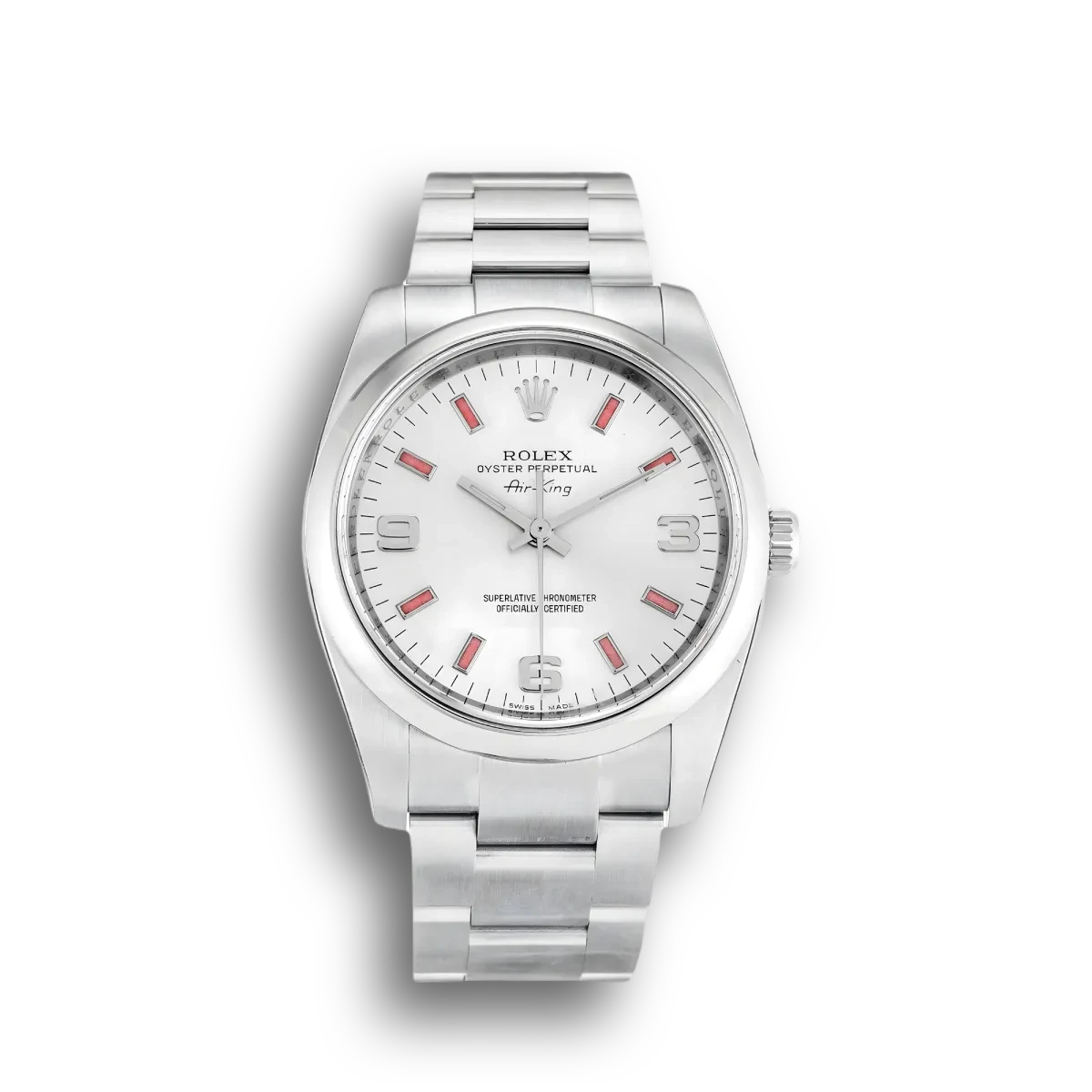 Rolex Air-King 34mm White Dial - Ref. 114200