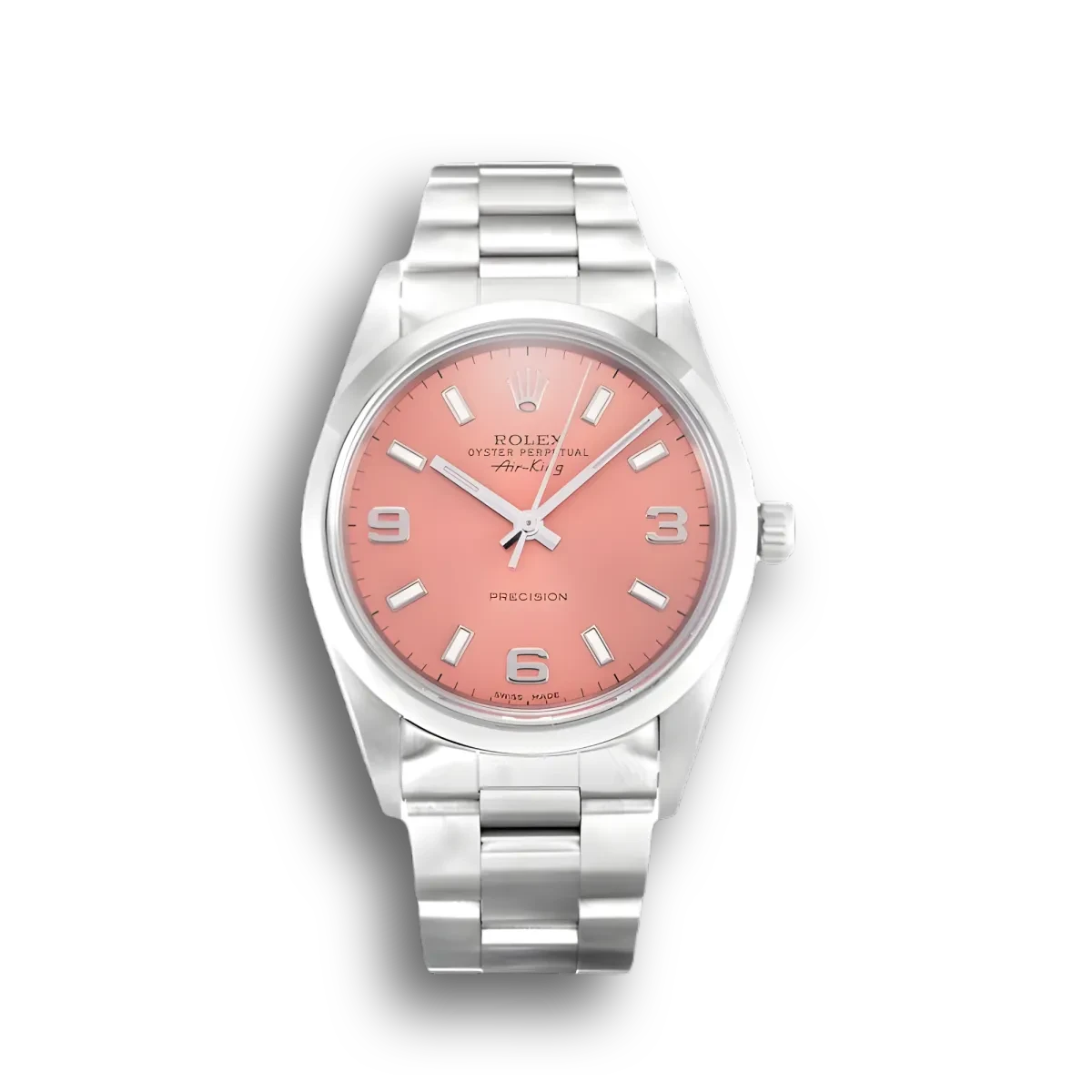 Rolex Air-King 34mm Pink Dial - Ref. 14000