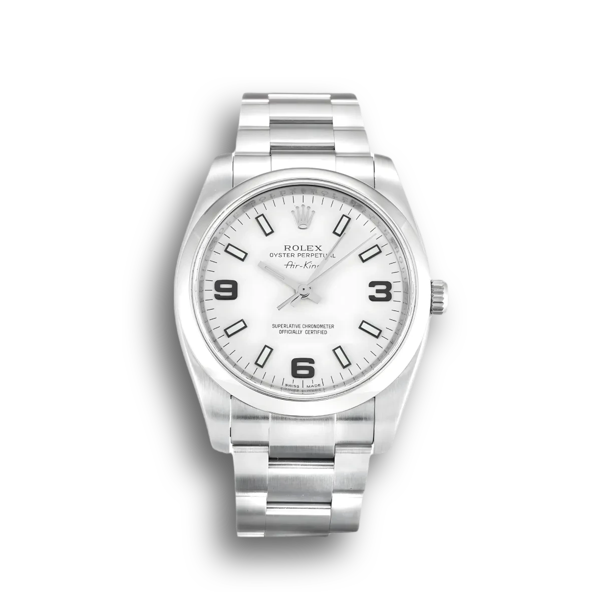 Rolex Air-King 34mm White Dial - Ref. 114200