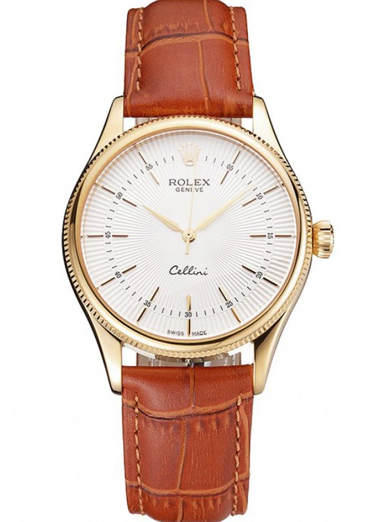 Rolex Cellini 38mm White Dial - Refined Style