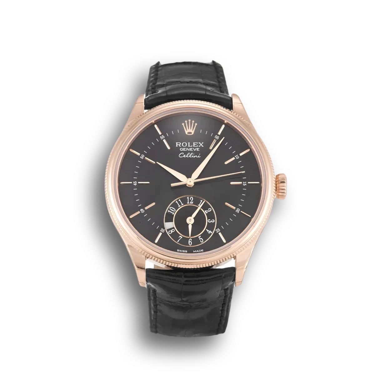 Rolex Cellini 39mm Black Dial - Ref. 50525