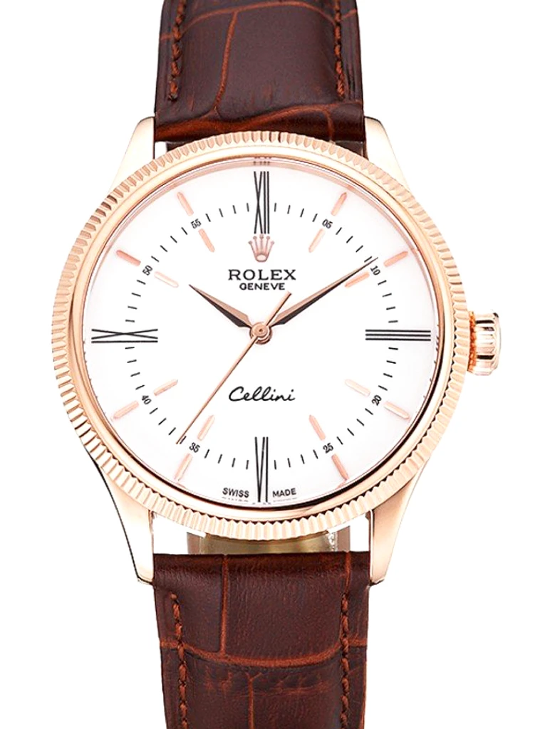 Rolex Cellini 39mm White Dial - Distinguished Style