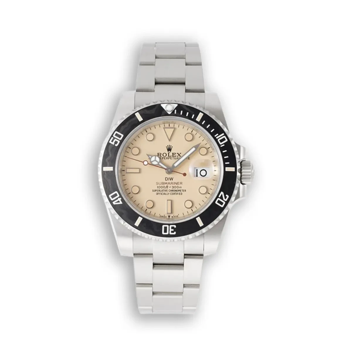 Rolex DIW Submariner Parakeet 116610LB - Light Brown Dial Custom Dive Watch