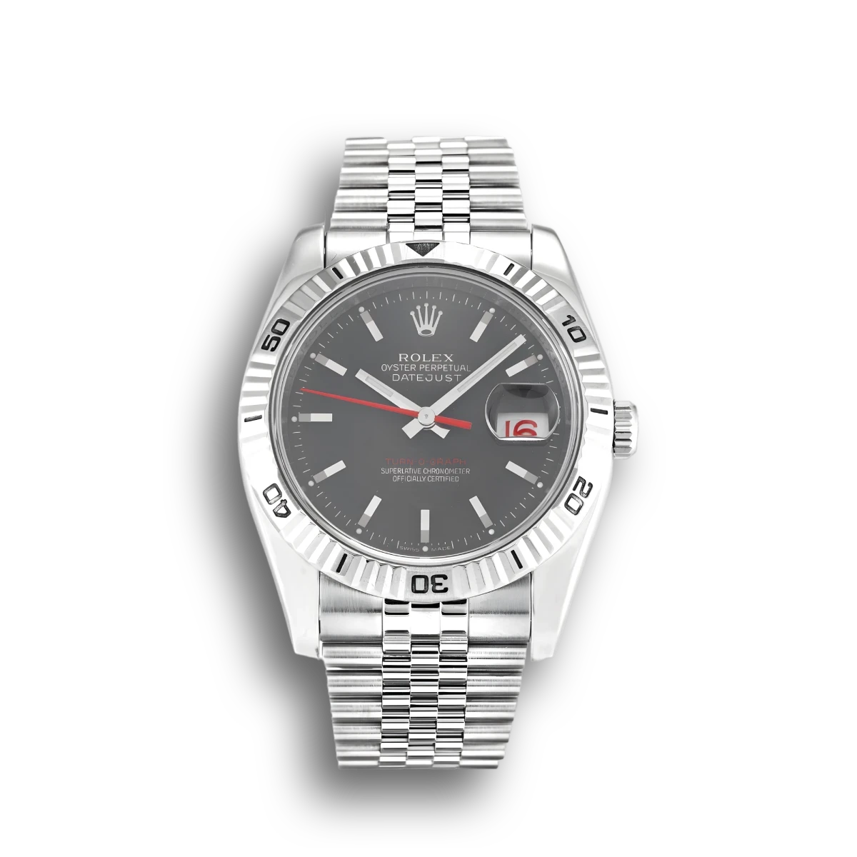 Rolex Datejust Turn-O-Graph 116264 Stainless Steel 36mm