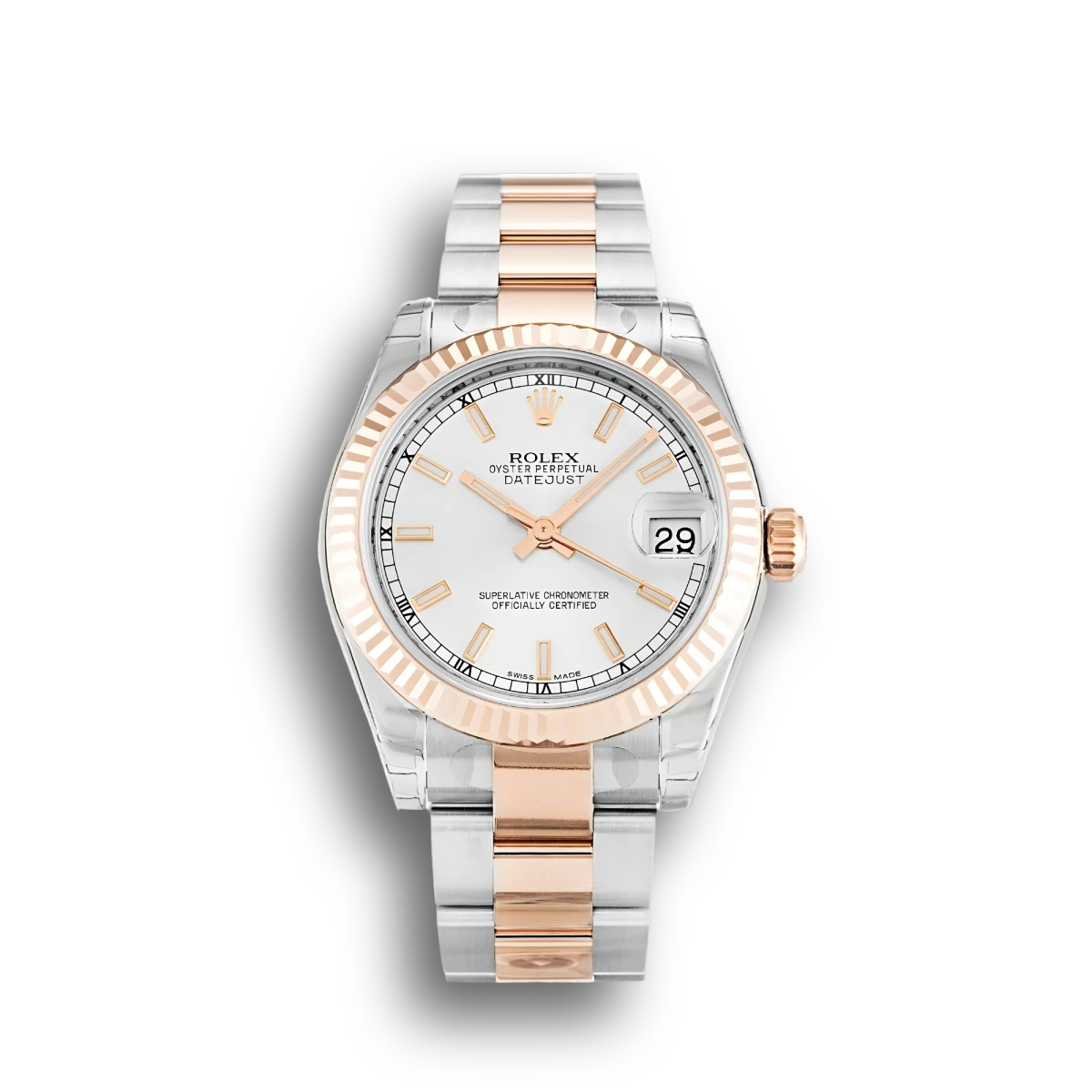 Rolex Datejust 178271 Mid-Size 31mm Silver Dial Watch