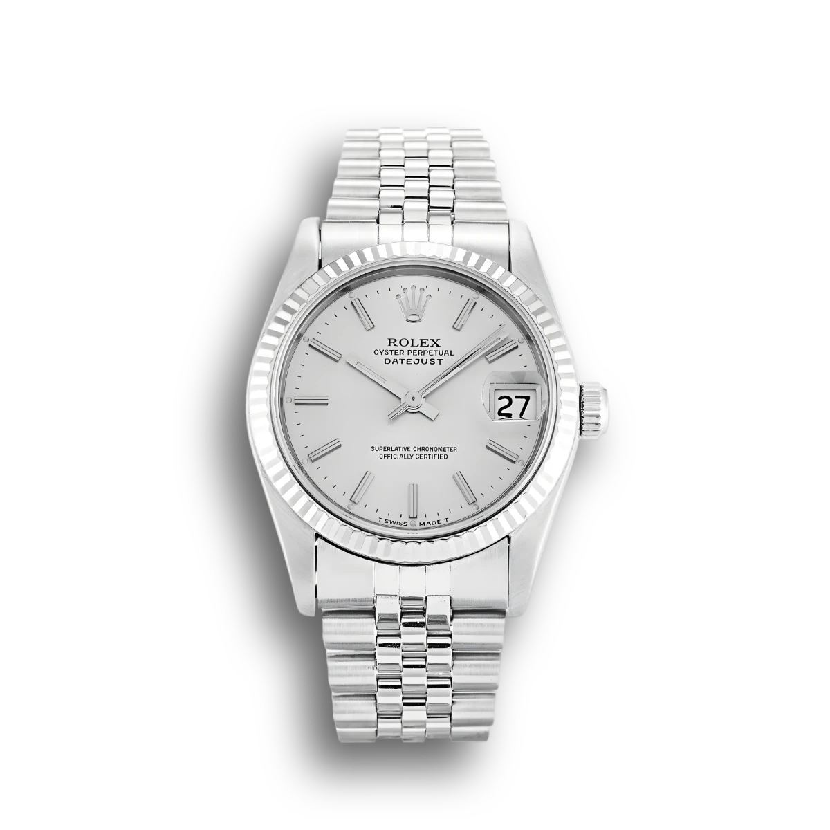 Rolex Datejust 68274 - Mid-Size 31mm Silver Dial