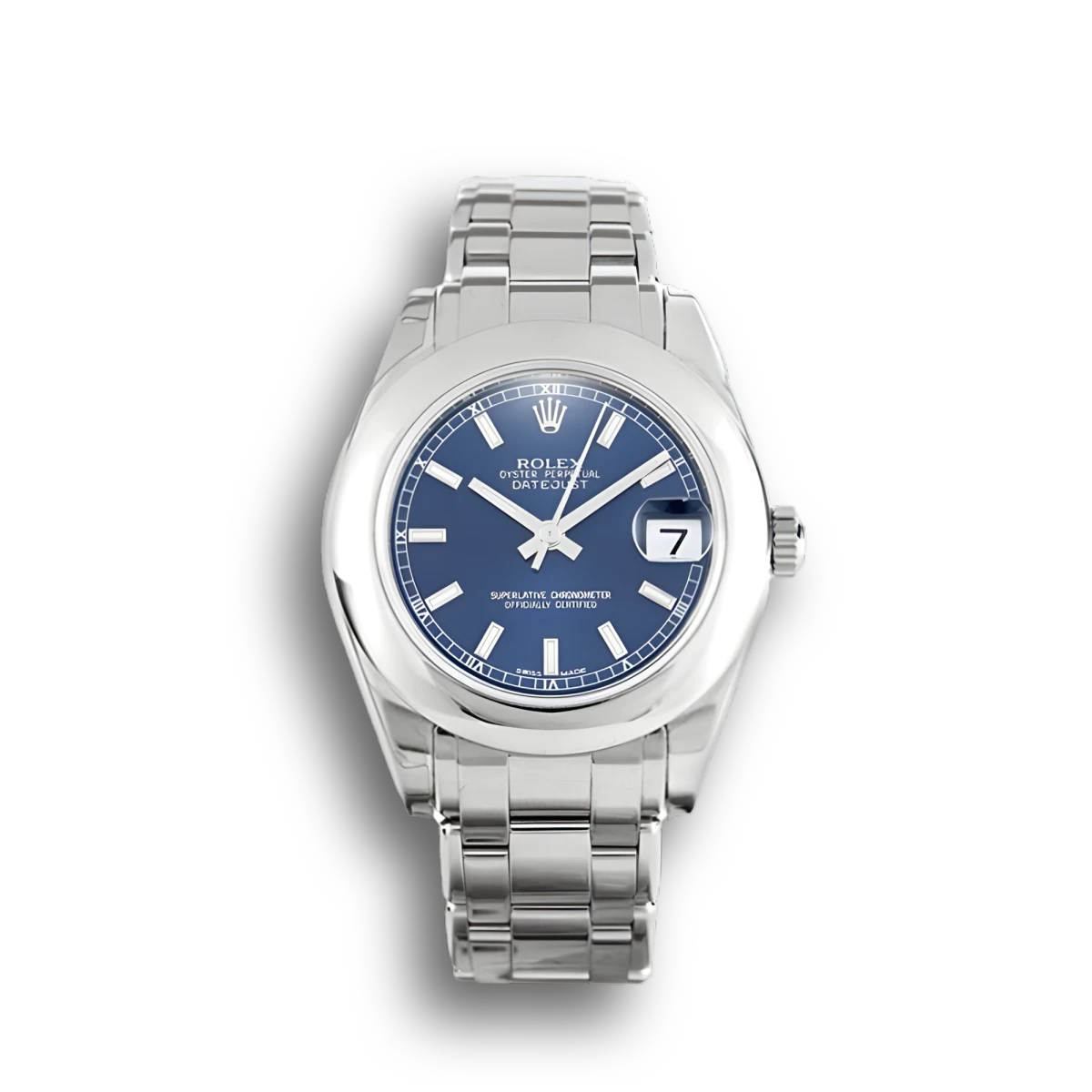 Rolex Datejust 81209 Pearlmaster 31mm Blue Dial