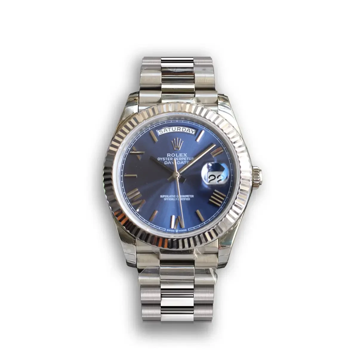 Rolex Day-Date 126331 40mm Bright Blue Dial