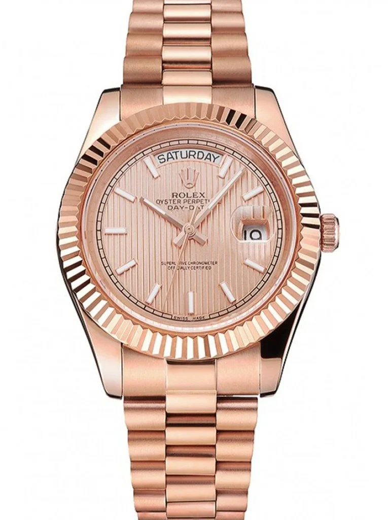 Rolex Day-Date 40mm Rose Gold Dial REP016823