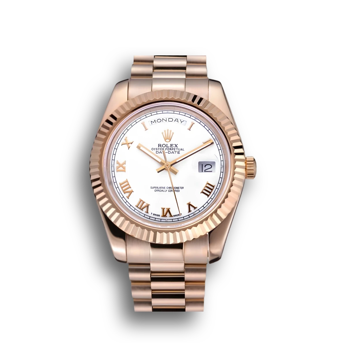 Rolex Day-Date 622546 40mm White Dial Watch