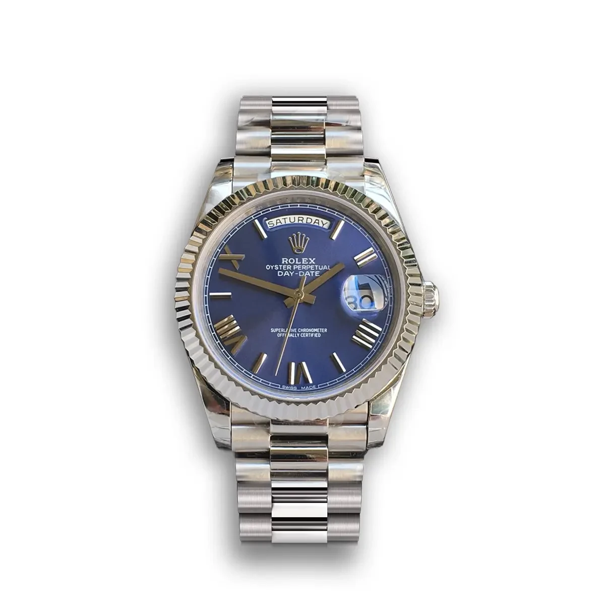 Rolex Day-Date 228238 Blue Dial Watch