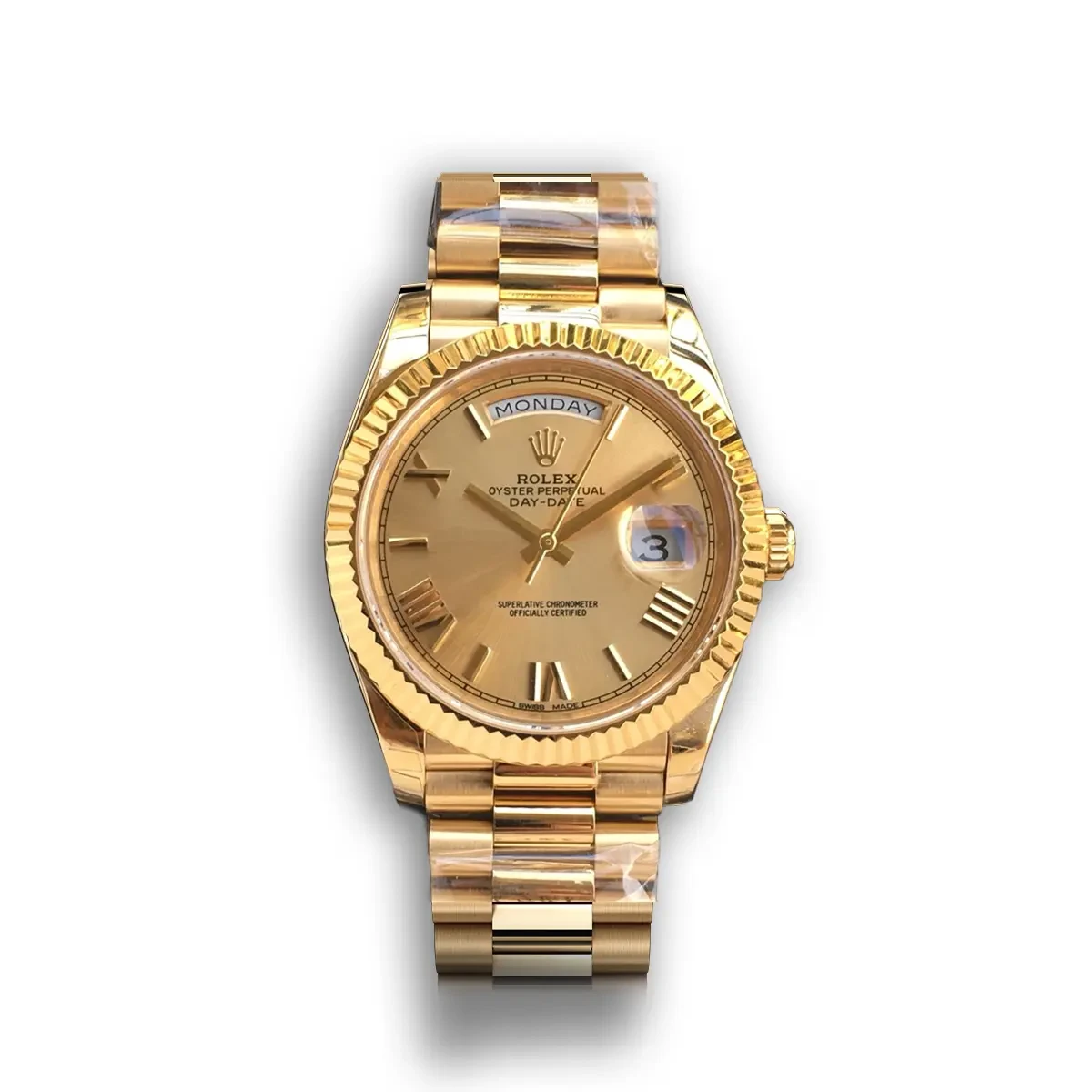 Rolex Day-Date 228238 Champagne Dial Watch
