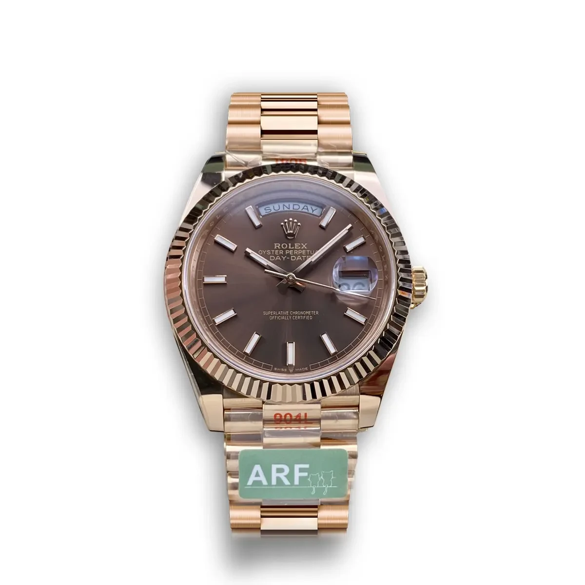 Rolex Day-Date m228238 with Chocolate Dial