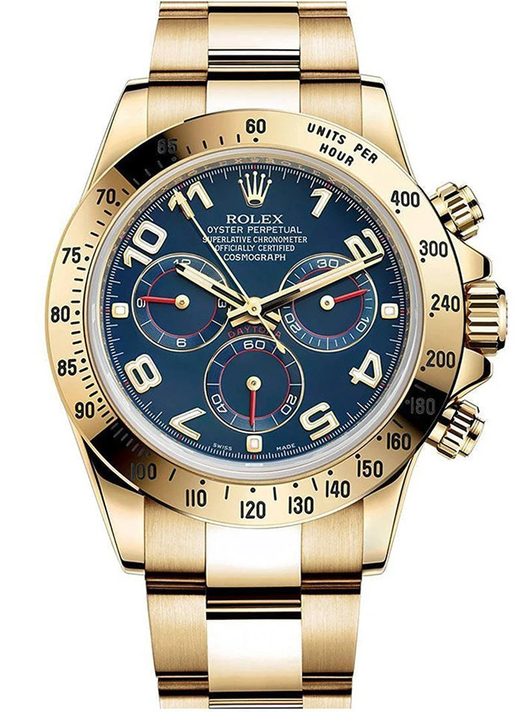Rolex Cosmograph Daytona 116528 Blue Dial 40mm