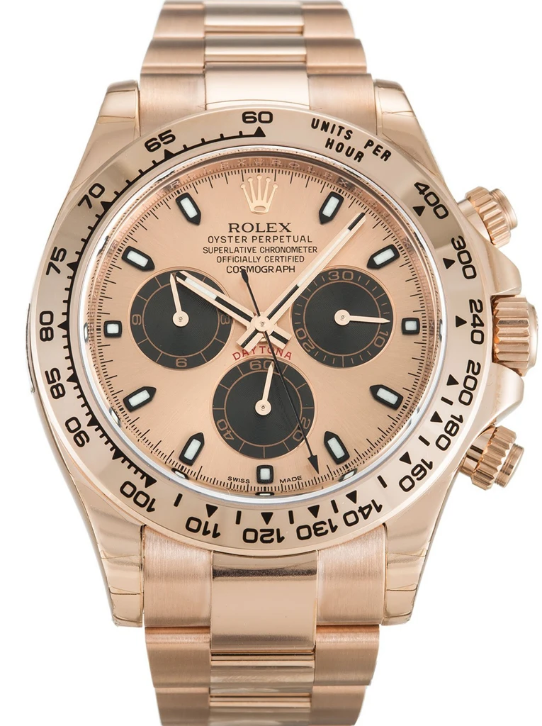 Rolex Cosmograph Daytona 116505 Rose Dial 40mm