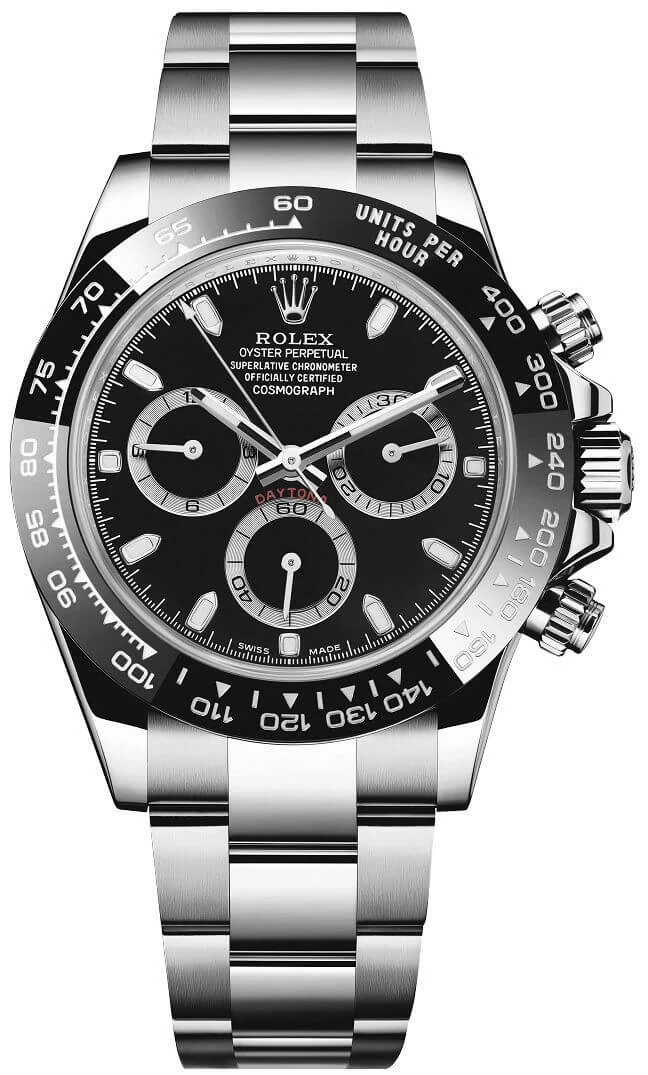 Rolex Daytona Reverse Panda Black Dial 116500LN