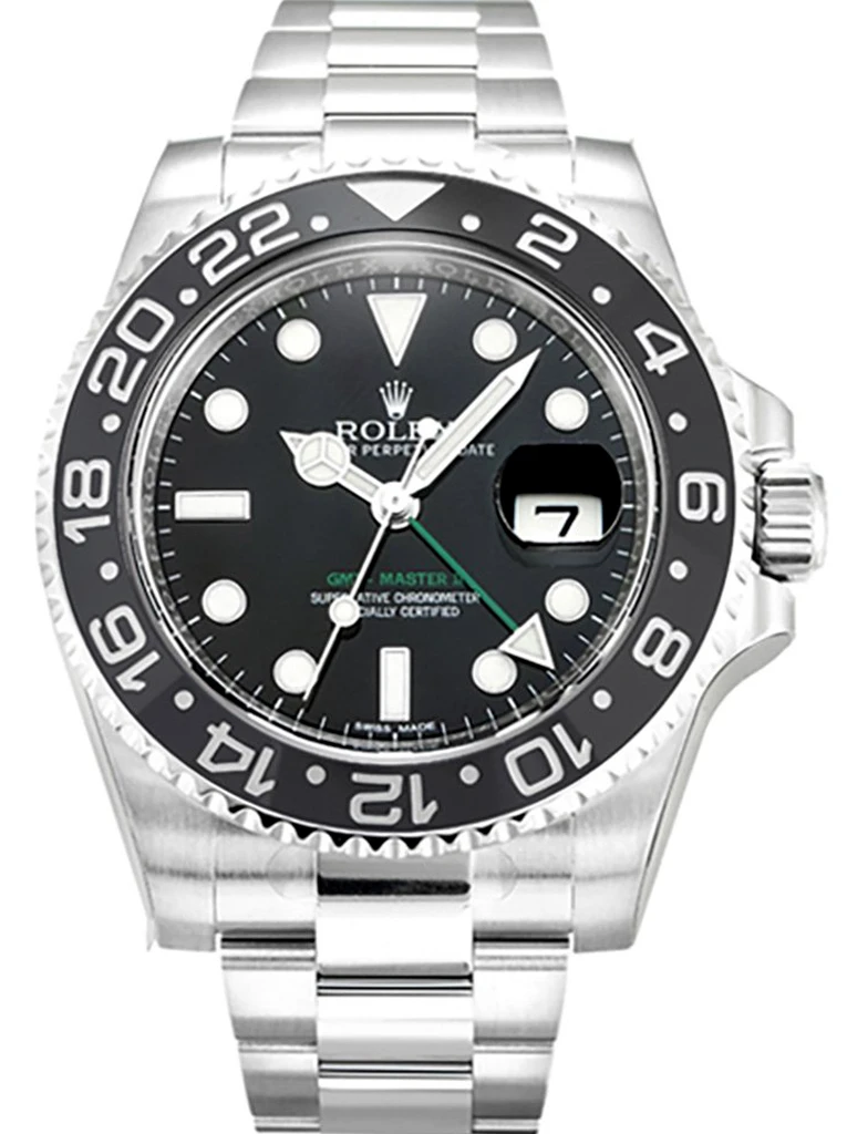 Rolex GMT-Master II 116710 Black Dial Ceramic Bezel 40mm
