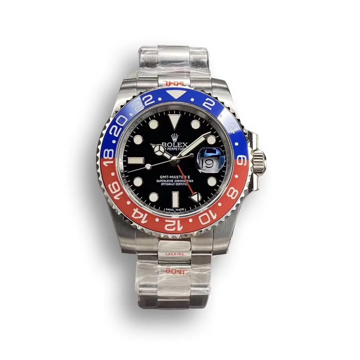 Rolex GMT-Master II 126710BLRO Pepsi on Oyster Bracelet 40mm
