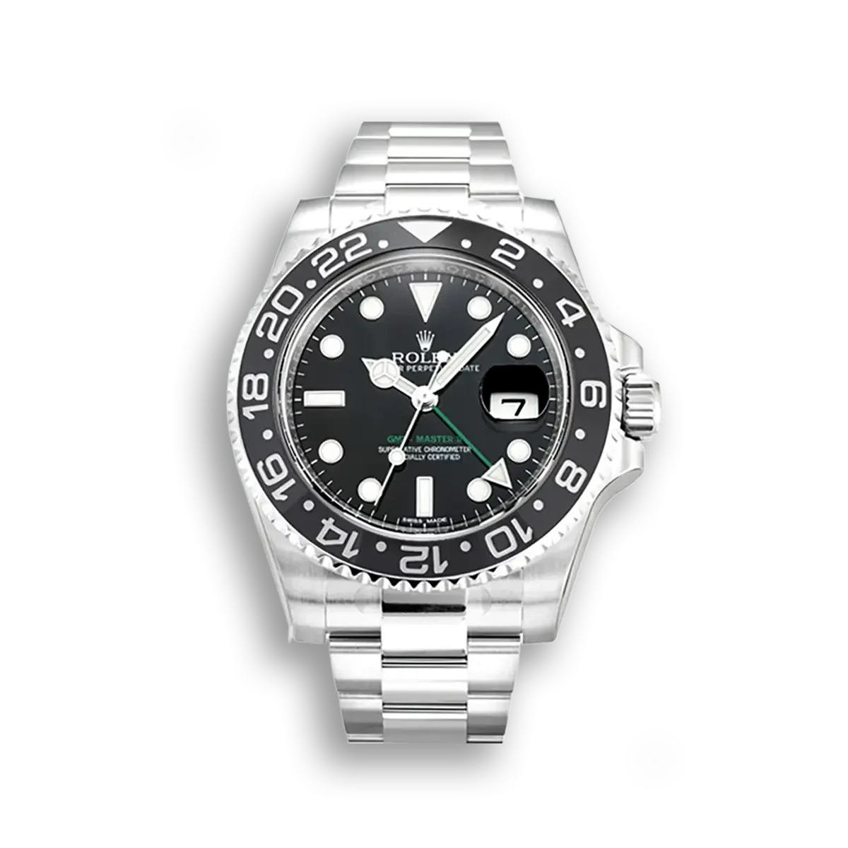 Rolex GMT-Master II 116710 - 40mm Black Dial Ceramic Bezel