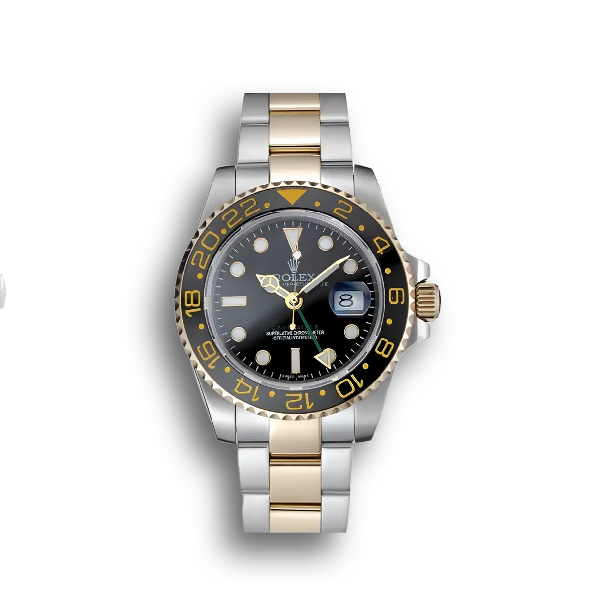 Rolex GMT-Master II 116713 - 40mm Black Dial Two-Tone Rolesor