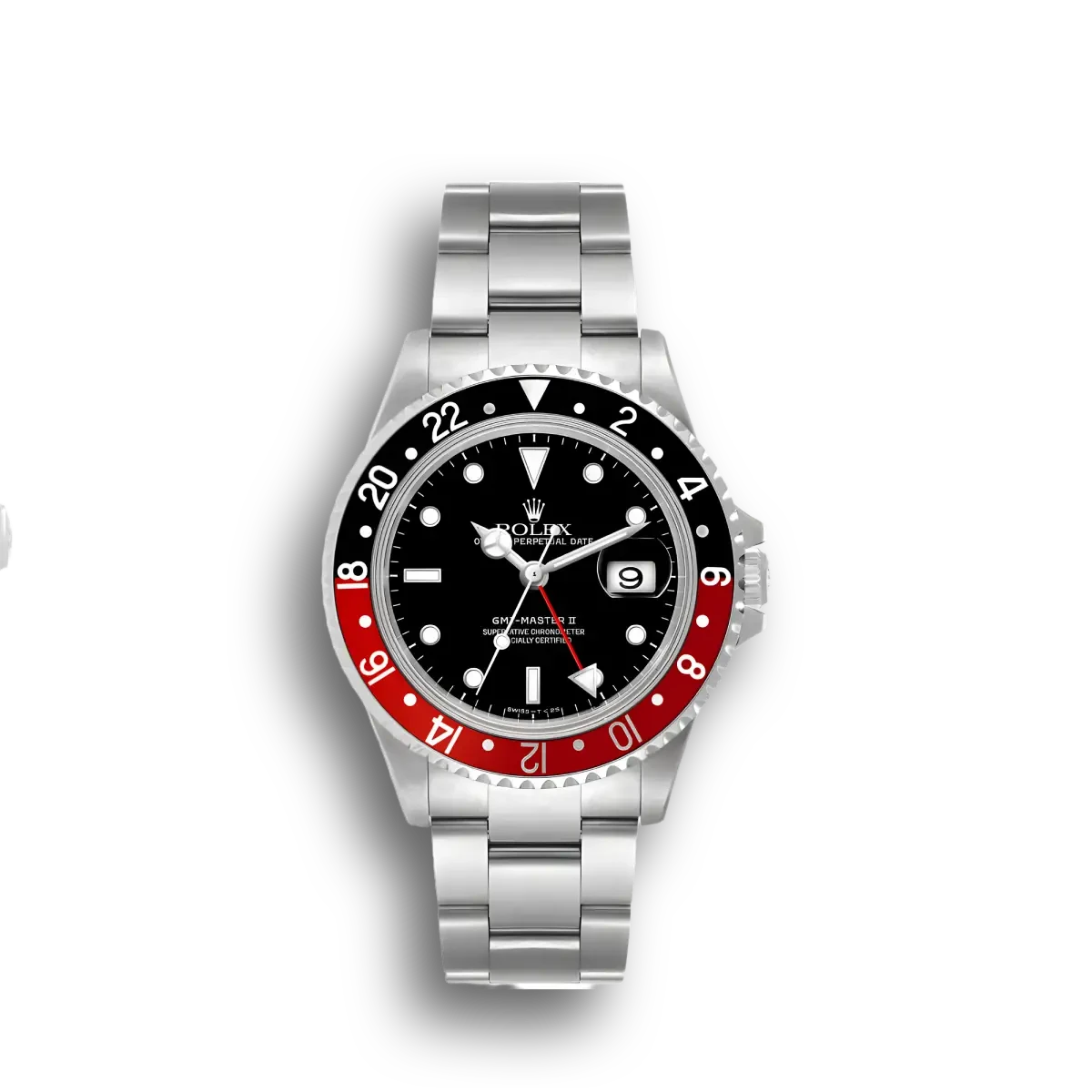 Rolex GMT-Master II 16710 Coke - 40mm Black Dial Red and Black Bezel