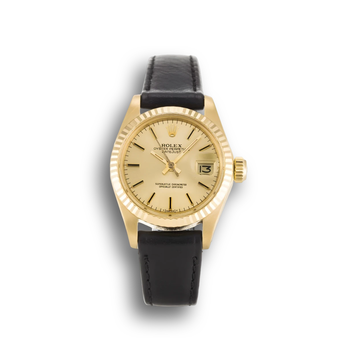 Lady-Datejust 6917 26mm with Golden Champagne Dial