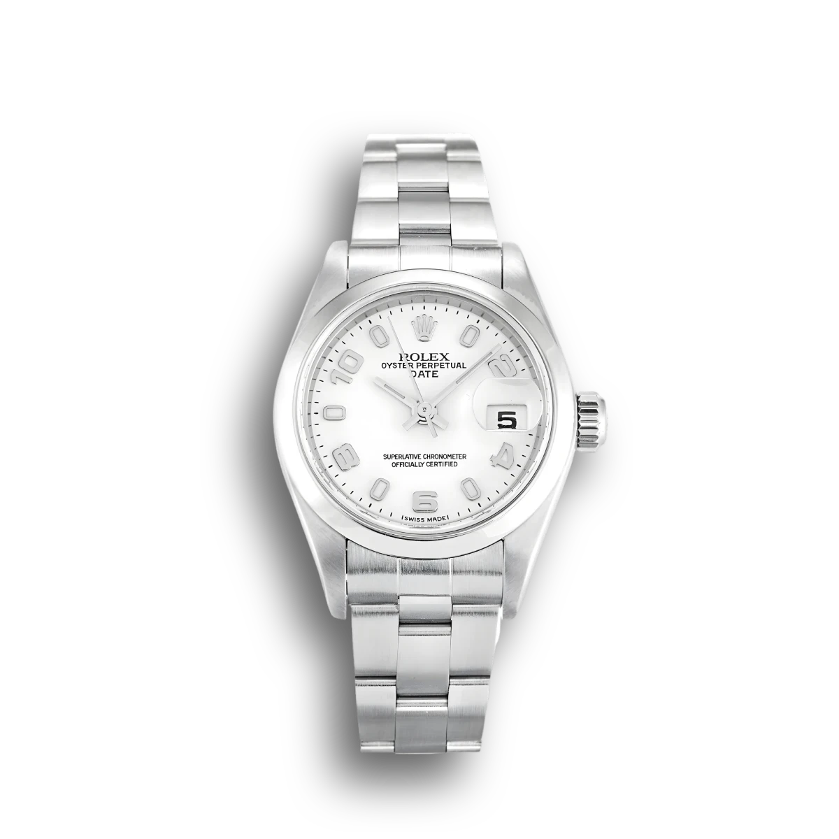 Lady-Datejust 79160 26mm with Elegant White Dial