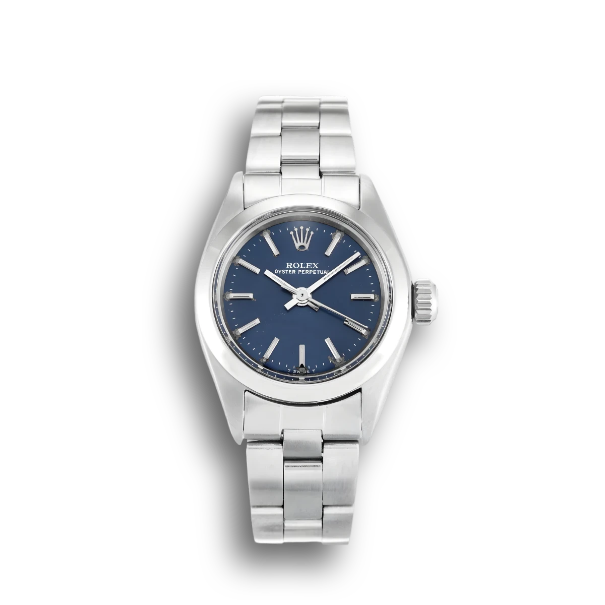 Rolex Oyster Perpetual Lady 26mm Blue Dial 6718