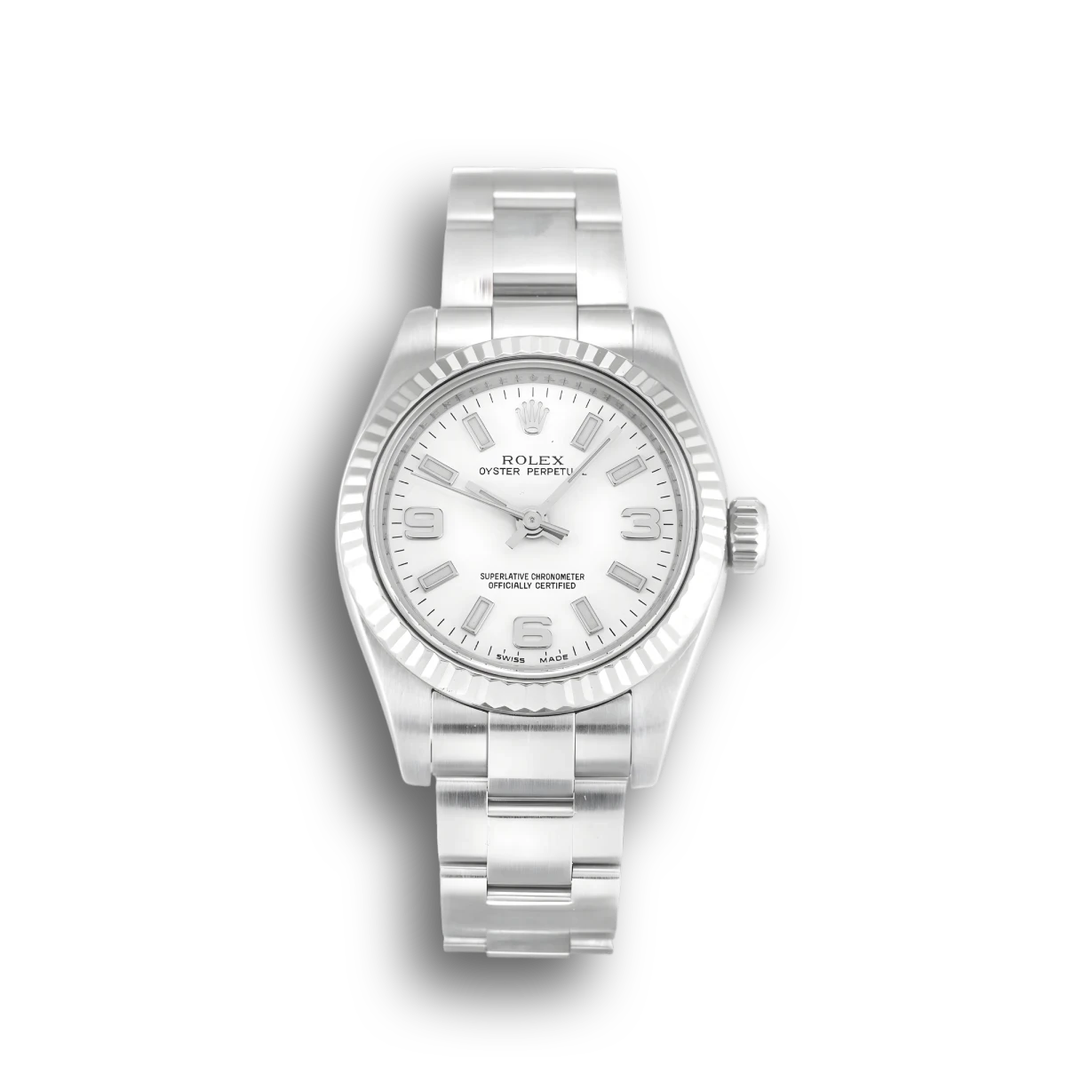 Rolex Oyster Perpetual Lady 26mm White Dial 176234