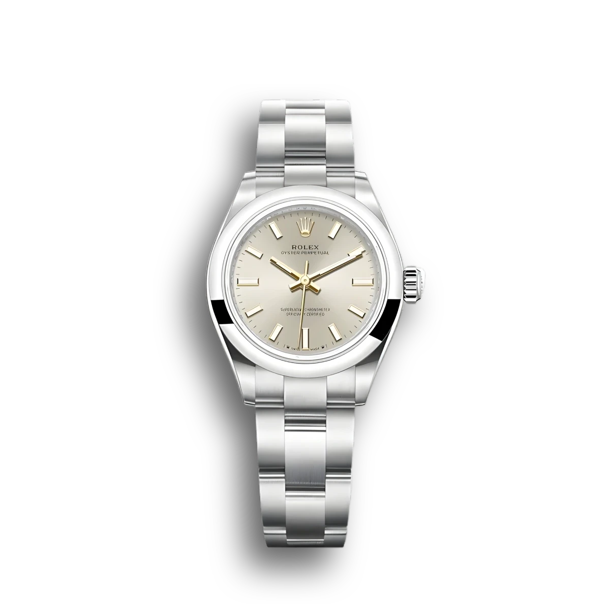 Rolex Oyster Perpetual Lady 28mm Silver Dial 276200