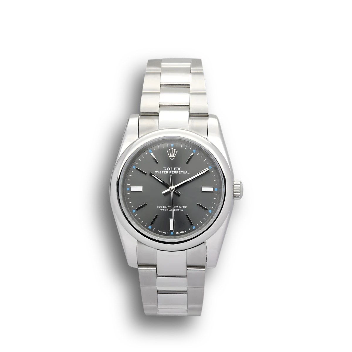 Rolex Oyster Perpetual Lady 31mm Black Dial 177200