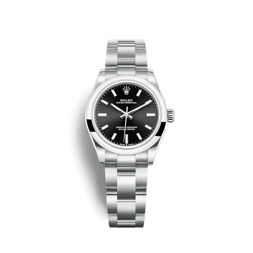 Rolex Oyster Perpetual Lady 31mm Black Dial 277200