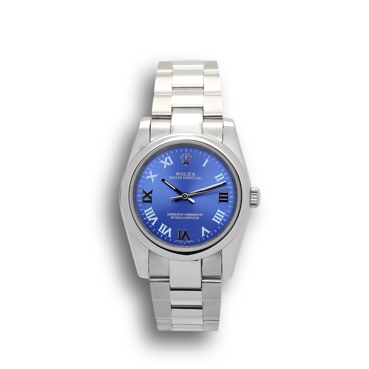 Rolex Oyster Perpetual Lady 31mm Blue Dial 177200