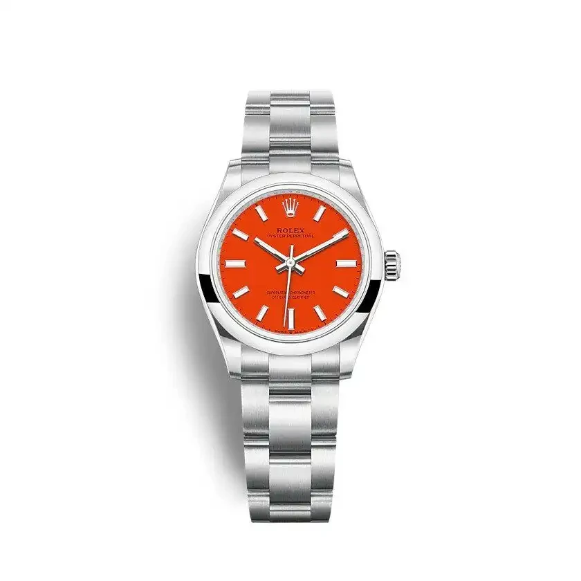 Oyster Perpetual 31mm Coral Red Dial 277200