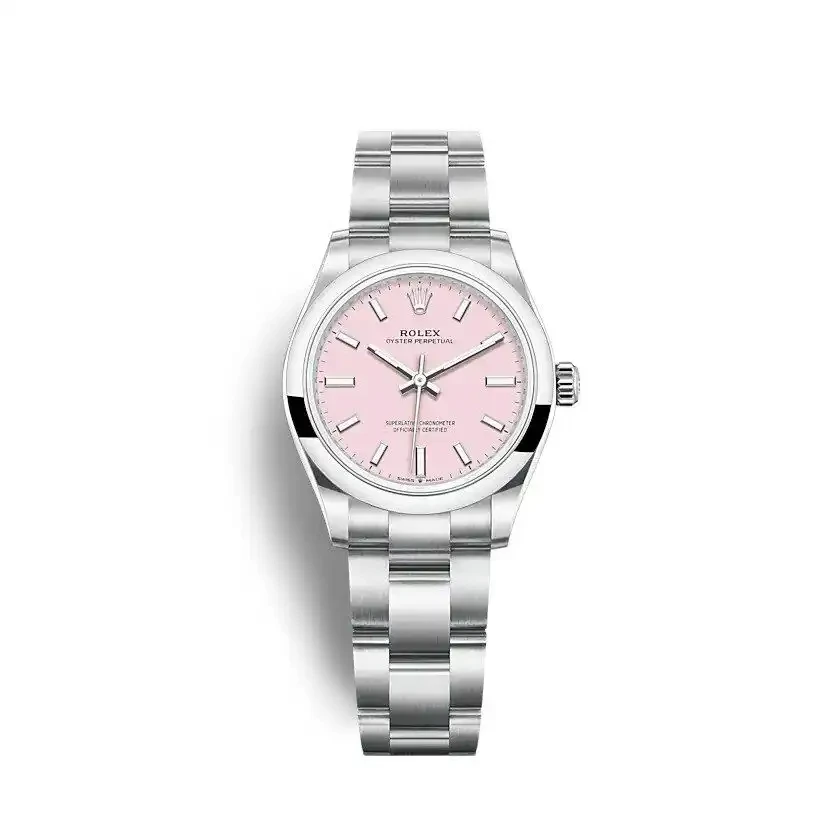 Oyster Perpetual 34mm Candy Pink Dial 124200