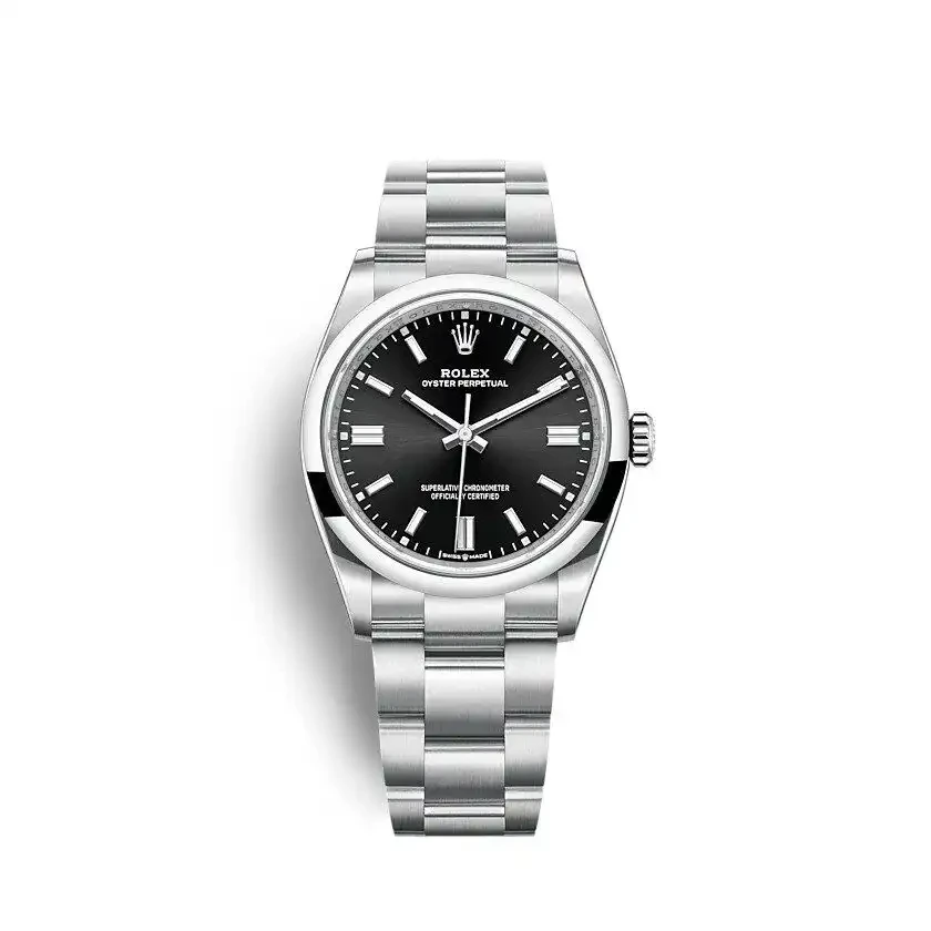 Rolex Oyster Perpetual 36mm Black Dial 126000