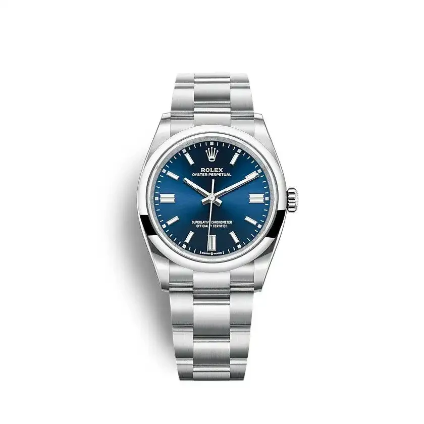 Rolex Oyster Perpetual 36mm Blue Dial 126000