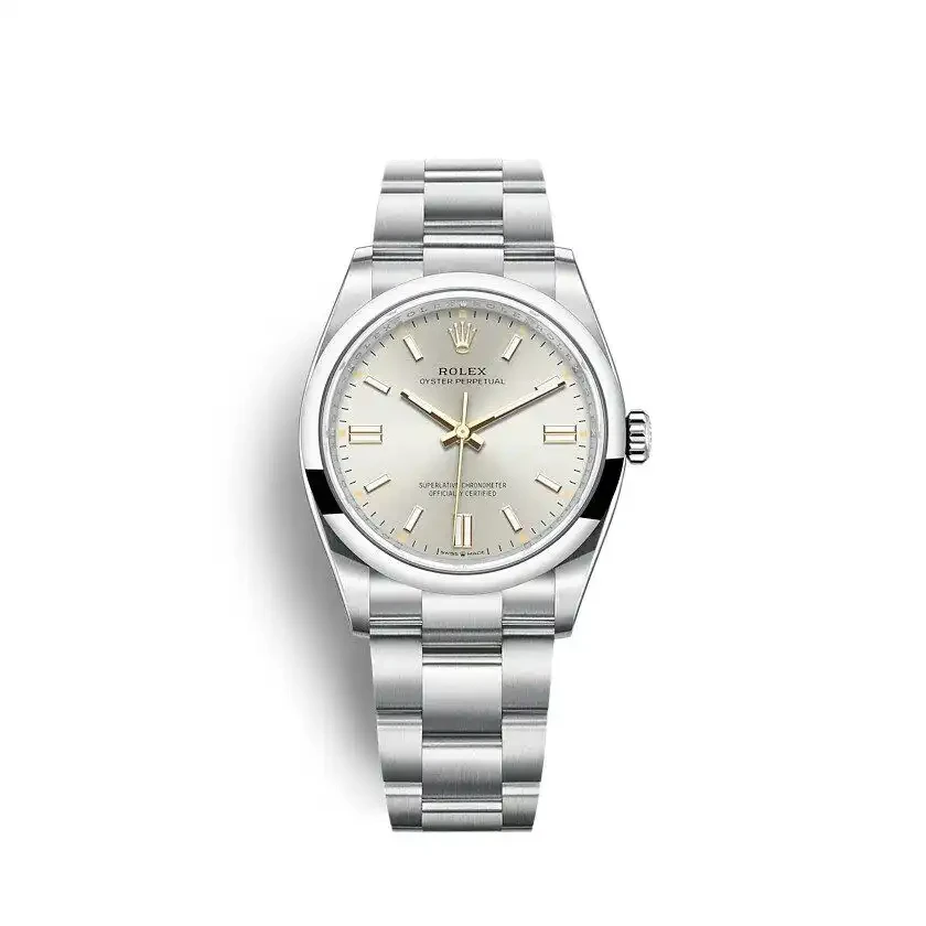 Rolex Oyster Perpetual 36mm Silver Dial 126000