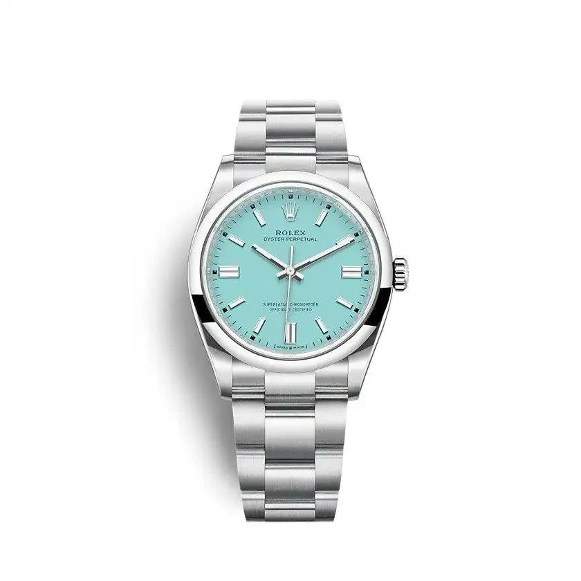 Oyster Perpetual 36mm Turquoise Blue Dial 126000