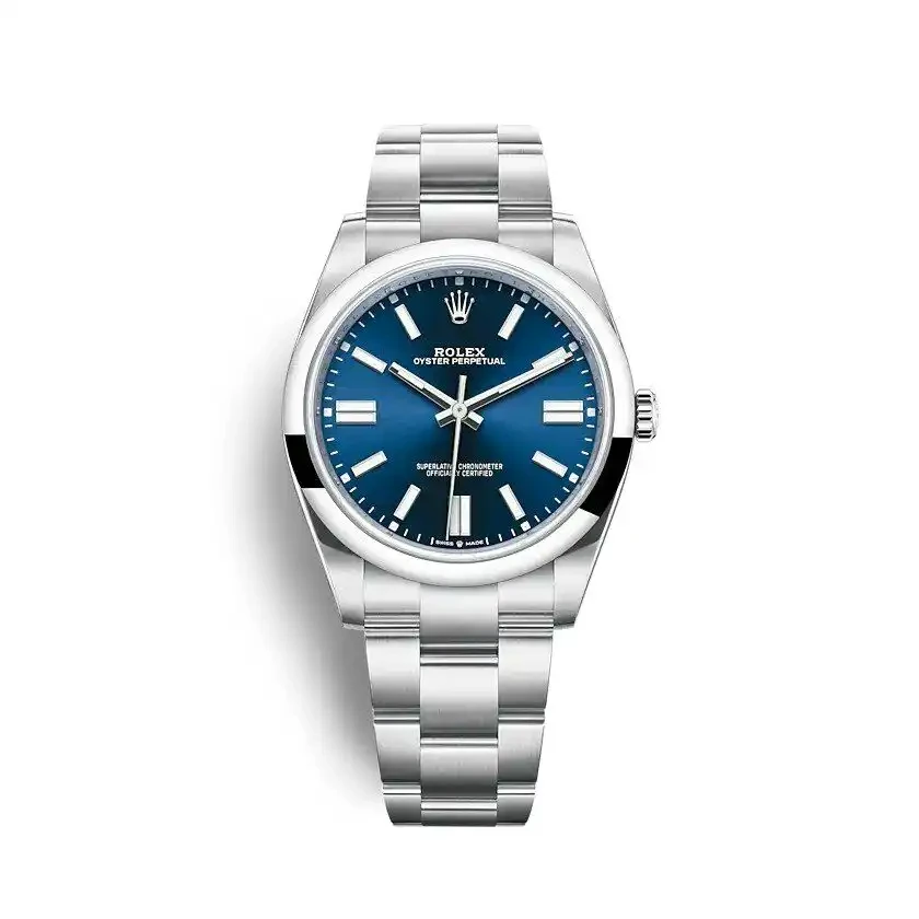 Rolex Oyster Perpetual 41mm Blue Dial 124300