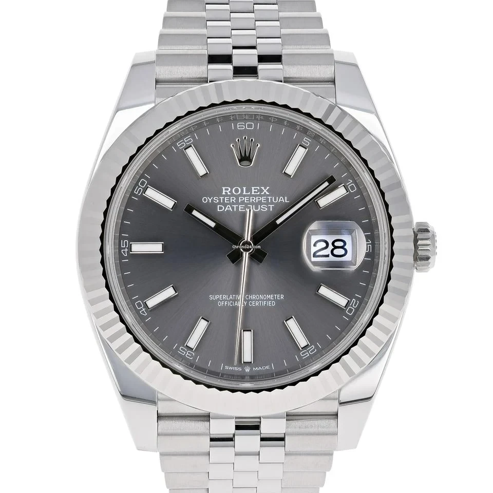 Rolex Datejust 126334 41mm - Rhodium Dial on Jubilee Bracelet
