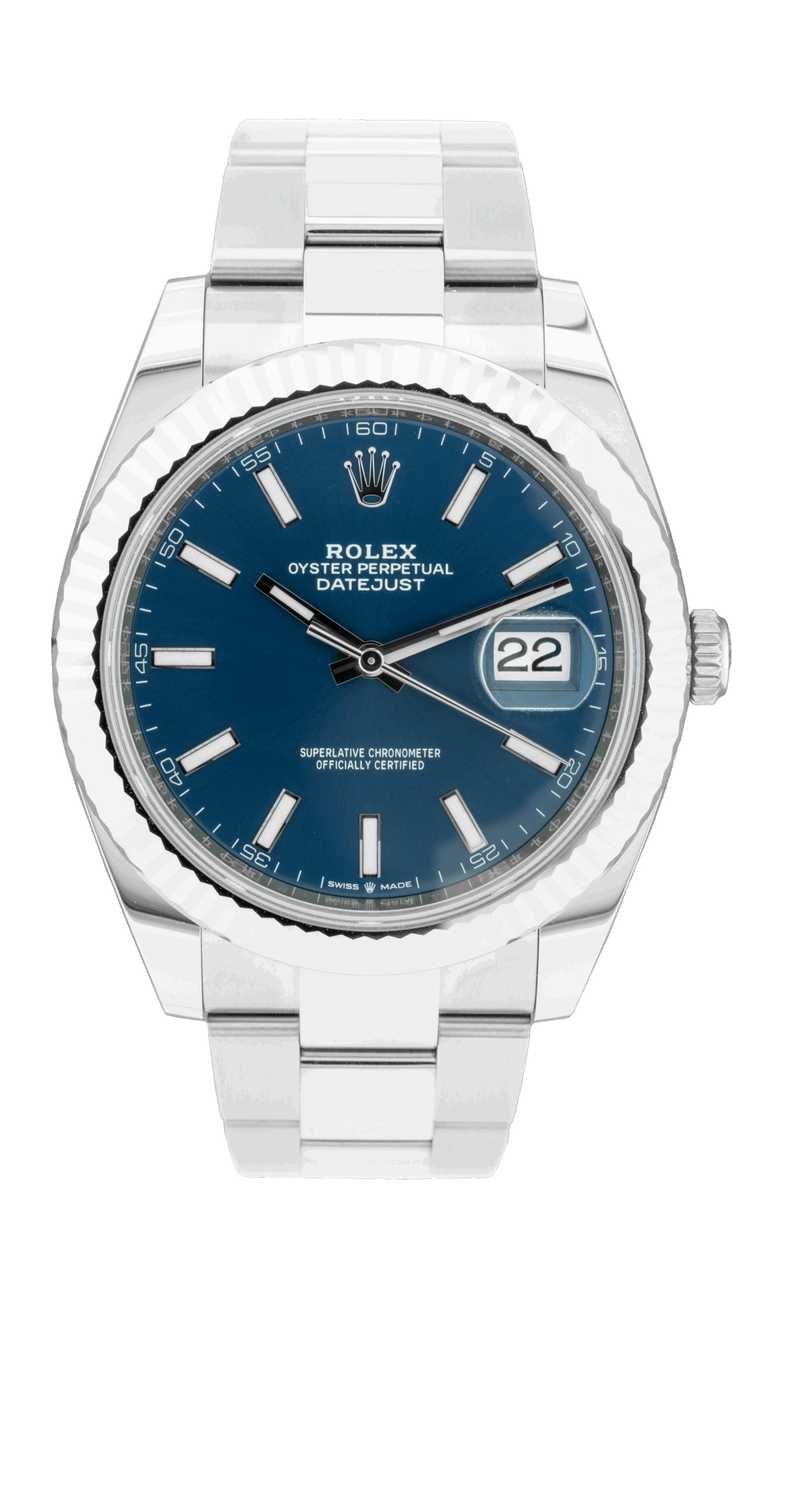 Rolex Datejust 126334 41mm - Blue Dial on Oyster Bracelet