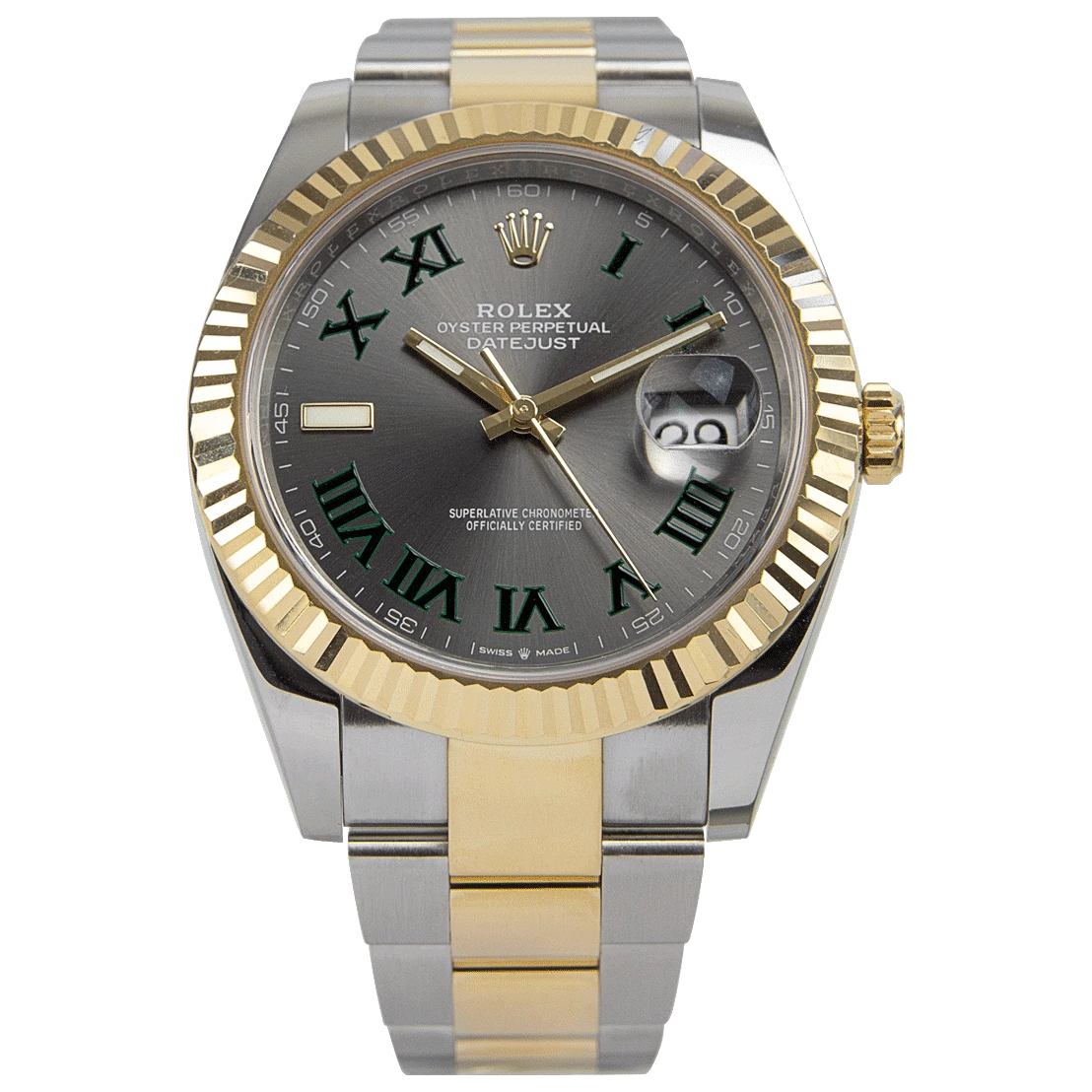 Rolex Datejust II 126333 41mm - Wimbledon Dial on Two-Tone Oyster