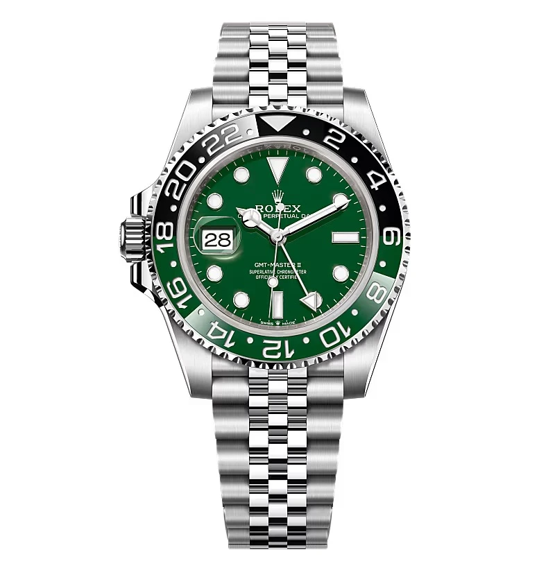 Rolex GMT-Master II 126729VTNR Absinthe White Gold Jubilee 40mm