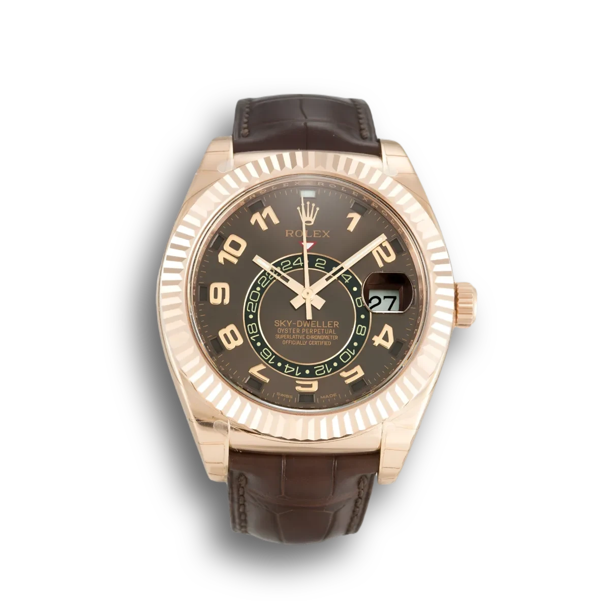 Rolex Sky-Dweller 326135 Brown Dial 42mm