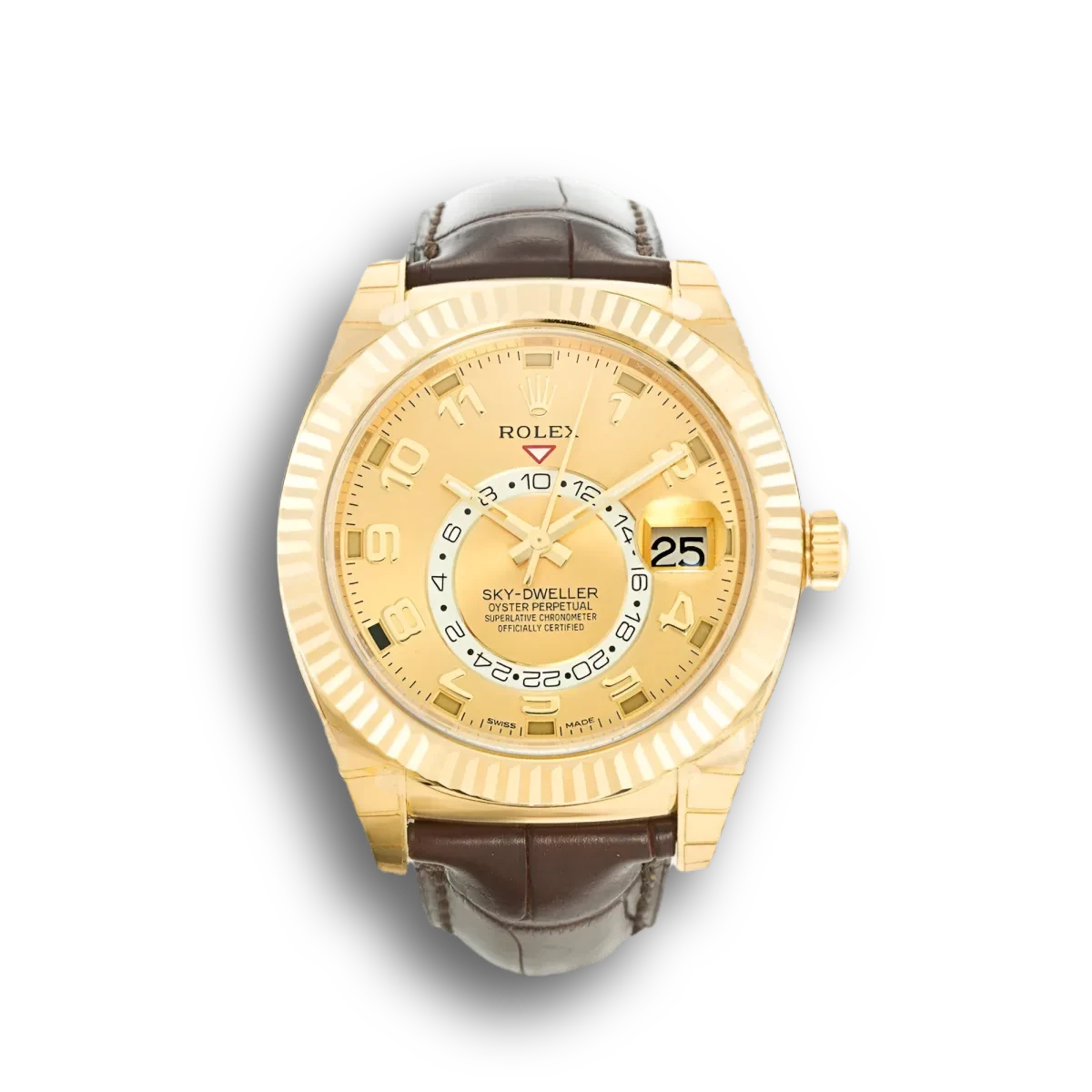Rolex Sky-Dweller 326138 Gold Dial 42mm