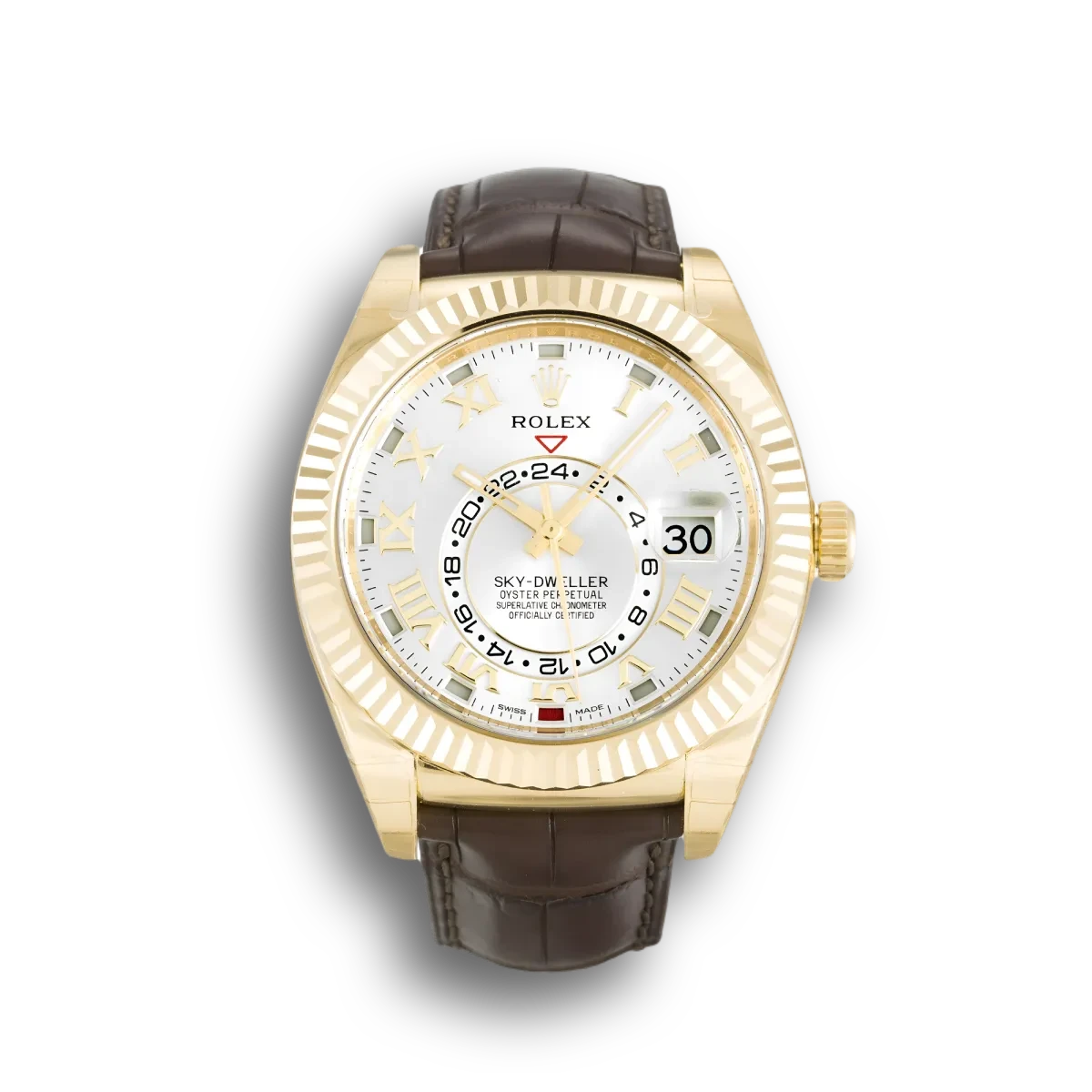 Rolex Sky-Dweller 326138 Silver Dial 42mm