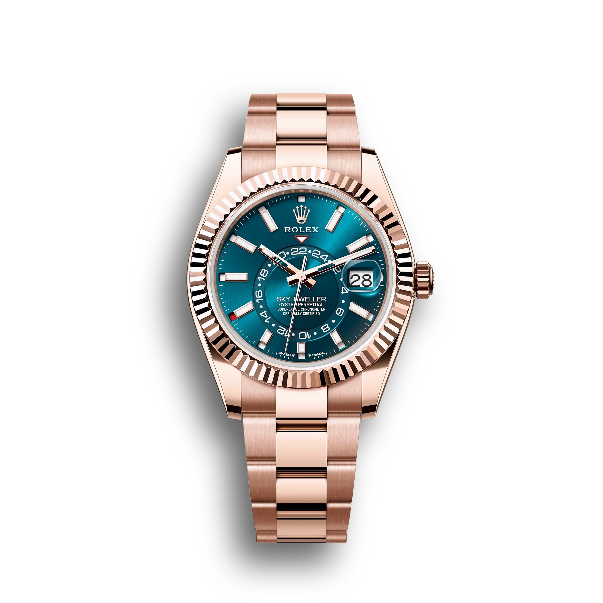 Rolex Sky-Dweller 326935 Blue-Green Dial 42mm